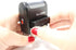 Paid Cash Check Credit - ExcelMark Self-Inking Rubber Stamp - A1539 Red Ink with 5cc Refill Ink