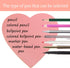 ONLYKXY 3 Pack Dark Pink Heart Shaped Transparent Sticky Notes, 2.8X2.8in, 150 Sheets Waterproof Self-Stick Pad