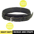 3 Inch Padded Tool Belt, Heavy Duty Work Tool Belt for Comfort and Support (Yellow and Black)