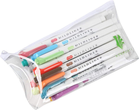 Highlighter Pen Markers, 7-Pack Full Range Set (WKT7-5C / WKT7-5C-NC / WKT7-5C-RC / WKT7-N-5C)