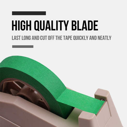 Lichamp Desktop Tape Dispenser Holder for Large 3 Inch Core, Suitable for Masking, Heat Transfer, and Kitchen Tape