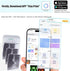 Mini Pocket Bluetooth Printer - Portable Thermal Printer with 13 Roll Papers for Journal/DIY