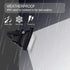 12V Light,10W IP65 Light,900LM,6000K,Daylight Light,80W Bulb (2 Pack) AC or DC LED Flood Mini Waterproof Outdoor White