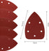 Coceca Assorted Sandpaper Sanding Pads for Mouse Detail Sander, 50pcs 40 80 120 180 240 Grits