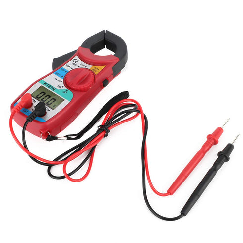 Digital Clamp Meter, Auto Ranging Multimeter for AC DC Current, Voltage, Temperature, Resistance, Diodes, Alligator