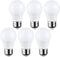 TORCHSTAR 5.5W A15 LED Bulbs, 40 Watt Equivalent, Dimmable, 5000K Daylight, Pack of 6