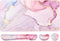 Keyboard Mouse Pad Set, Extended Mouse Pad + Keyboard Wrist Rest Support, 3Pcs for Home Office