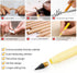 AUAUY 20PCS Inkless Pencil Replaceable Refill, Everlasting Pencils Replacement Head for Writing