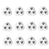SHEPAILAI 12Pcs 360 Swivel Caster Wheels - Self-Adhesive Stainless Steel Rollers for Furniture,