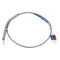 MECCANIXITY K Type Thermocouple Temperature Sensor, PT100 5mm Ring High Temperature Probe, 1.6ft Wire