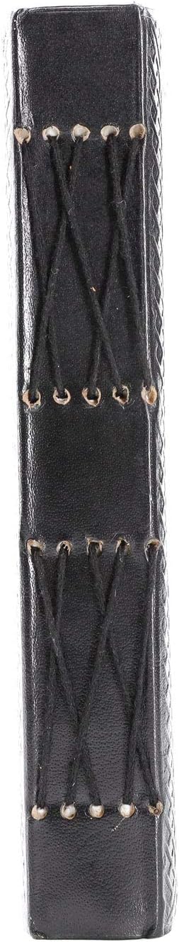 Handmade Leather Double Dragon Journal, Writing Notebook Diary for Men & Women, Unlined Paper Medium Writing Pad