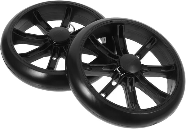 Replacement Grocery Cart Wheels 6.10 Inch Heavy Duty Pu Utility Cart Wheels