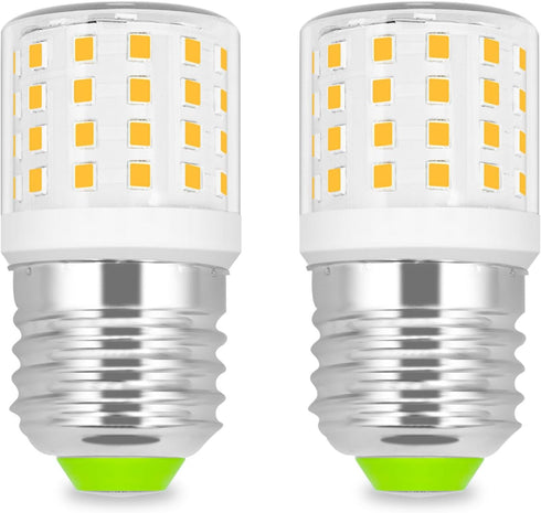 Refrigerator Light Bulb, AC100-265V, 3.5W Replacement, 40W 120V, Warm White 3000K, 2-Pack