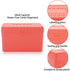 BTSKY 6 Pack Index Card Box: 3 x 5 inch Recipe Card Holder, Plastic Storage Organizer for Notes