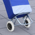 2-Pack 6.29In Replacement Shopping Cart Wheels Heavy Duty Plastic Pu Rolling Wheels for Grocery Trolleys Laundry Carts