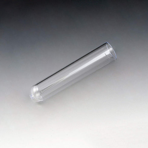 Globe Scientific 12 mm x 75 mm Polystyrene Test Tube, 5 mL, Durable Lab Essentials, Pack of 1000