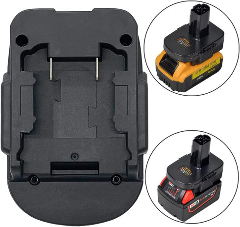 USB Battery Adapter for Craftsman C3 19.2V Cordless Tools, Converter for Dewalt 20V MAX and Milwaukee M18 Batteries