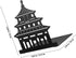 KALLORY Metal Bookend for Desk Reusable Crafted Book Holder, File and Reading Book Stand, Non-Skid Desktop Organizer