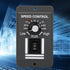 Motor Speed Controller DC12-60V, 20A DC Brush Electric Motor Speed Controller, Forward and Reverse Regulator
