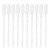 PATIKIL 60pcs 0.3ml Pipettes Dropper, Disposable Transfer Pipette with Scale for Science Laboratory and Crafts