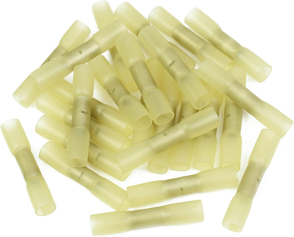 Conext Link BCHS8-25 Heat Shrink Butt Connector 25 Pack (8 Gauge Yellow)