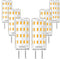 GY6.35 LED Bulb Dimmable,T4 JC Type GY6.35/G6.35 Bi-pin Base,AC/DC 12V Warm White