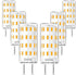 GY6.35 LED Bulb Dimmable,T4 JC Type GY6.35/G6.35 Bi-pin Base,AC/DC 12V Warm White