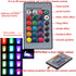 OMTO E26/E27 3W RGB Color Changing Spotlight with IR Remote Control Mood Ambiance Lighting Colorful LED Light Bulbs,Dimmable 85-265V (Pack of 5) by OMTO