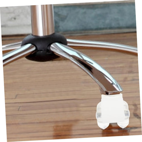 LIFKOME Set 4 Swivel Replacement Caster Wheels for Office Chairs and Furniture -