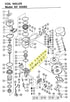 Complete Feed Piston Set - Eight Parts for Aftermarket Hitachi NV45AB2 Roofing