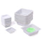 7ml 100ml Weigh Boat Set, 100 Pack Small & Large Lab Weighing Dishes for Measuring, Mixing Powders