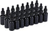 1 oz UV Resistant Dropper Bottle, 24 Pack Black Glass Boston Bottles with Eye Droppers for Essential Oils