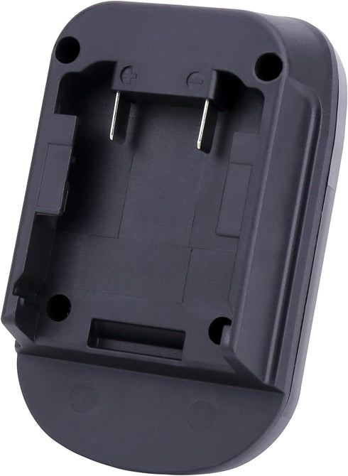Biswaye Adapter for DeWalt 20V Max Tools, Compatible with Milwaukee M18 18V Battery, 20V to 18V Battery Converter