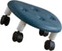 Luqeeg Round Low Rolling Stool, Universal Wheel Movable Mini Stool, Low Roller Seat Wheel Stool Chair Leather Little
