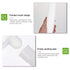 DOITOOL Empty Caulk Tubes, 5 Pcs - 20oz Reusable Plastic Caulk Tubes for Cracks, Tiles, and Repairs