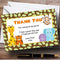 The Card Zoo Animal Jungle Personalized Birthday Party Thank You Cards