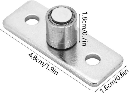 2 Pcs Roller, High Hardness Stainless Steel Barn Door Roller Floor Sliding Door Barn Door Hardware Accessories