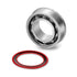 XiKe 10 Pcs Flanged Ball Bearings ID 3/4" x OD 1-3/8", for Lawn Mower, Wheelbarrows, Carts & Hand Trucks