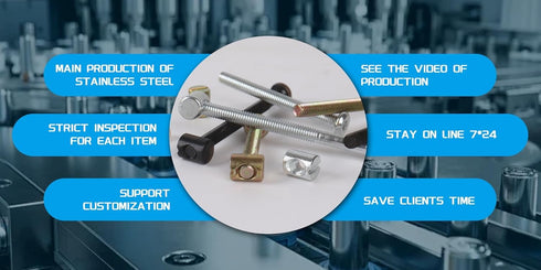 XVTHOAKU 20Set Kit-M6 20/40/60/80mm 1 Crib Hardware Screws Hex Socket Head Cap Crib Baby Bed Bolt and Barrel Nuts