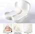 Seat Cushion Memory Foam with Ergonomic L-Shaped Extra Wide Support for Lower Back Relief, Comfort Cushion for Office