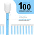 5.1" Foam Cleaning Swab for Camera Solvent Format Inkjet Printer Roland Optical Equipment (50) by SHIYETA