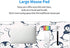 Large Cute Penguins Christmas Mouse Pad Mat, XXL Extended Non-Slip Gaming Desk Mat for Office PC, 31.5 x 11.8 Inch