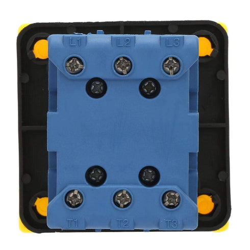 Load Circuit Breaker Switch, 25A/32A 3-Pole Rotary Cam On-Off Power Switch for Industrial Use, 32A Circuit Breaker