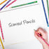 Outus 40 Pieces Scented Pencils with Eraser, HB Graphite Pencils with Fruit Elements for School Stationery