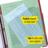 Five Star Advance 5 Subject Spiral Notebook, College Ruled, 200 Sheets, 11" x 8-1/2, Color Selected For You