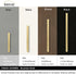 QOGRISUN 2-Pack Solid Brass Cabinet Pulls, Gold Square Drawer Handles for Kitchen Hardware