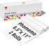 Phomemo M832 Thermal Paper - 2 Rolls, 8.5" x 11" US Letter Thermal Printer Paper, Compatible with M832 Series