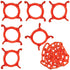 Mr. Chain Cone Chain Connector Kit, Traffic Orange (97413-KIT)