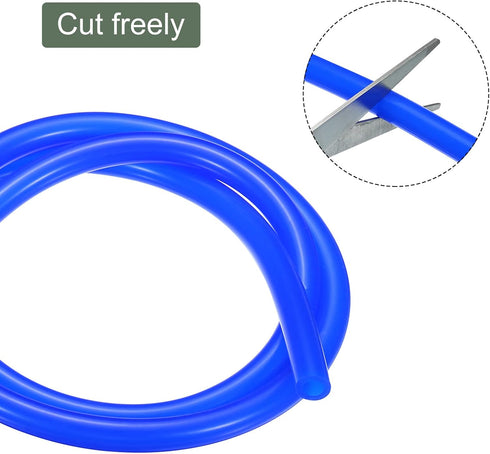 YOKIVE Silicone Tubing for Water Transfer 6x10mm IDxOD, 1m (Blue)