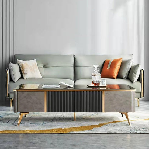 YAVVAY Black,15cm/5.9in) Sofa Legs, Light Luxury Furniture Legs, Gun Black TV Cabinet Legs, Bathroom Cabinet Support
